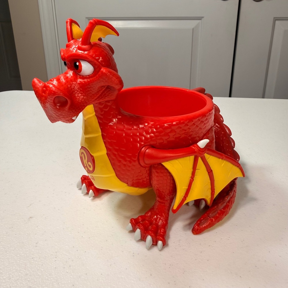 Ringling Bros Circus Red Dragon Souvenir Mug Snack Bowl 2023 Feld 8.5oz